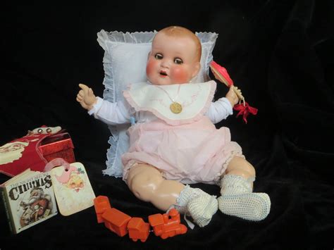 Vintage 1930 S Rare Huge 20 Germany Puz Composition Doll With The