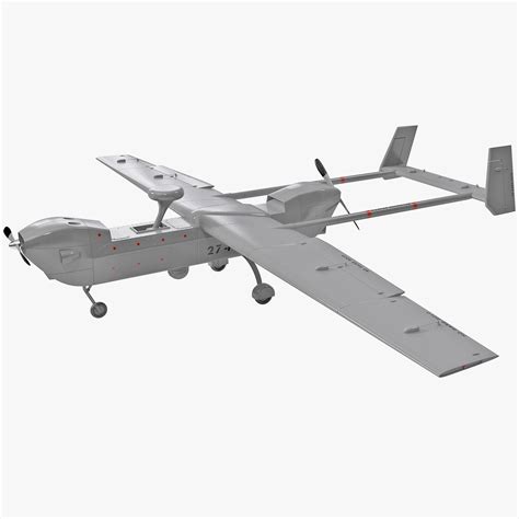 ds max rq  hunter unmanned aircraft plane