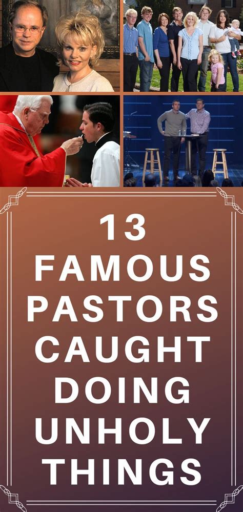 13 famous pastors caught doing unholy things 20s caught famous