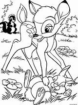 Panpan Bambi Joue sketch template