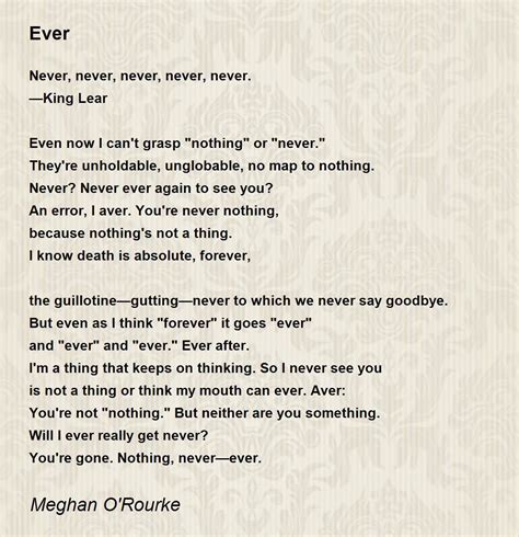 poem  meghan orourke