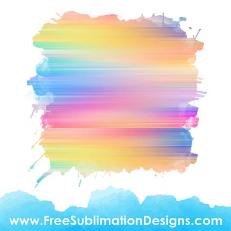 sublimation print  sublimation rainbow background