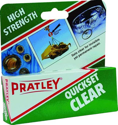 pratley quickset clear ml