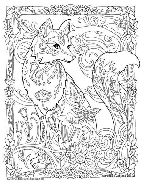 zentangl dudling art terapiya vk fox coloring page mandala