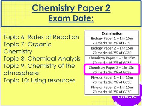 aqa gcse chemistry paper    revision notes teaching preview