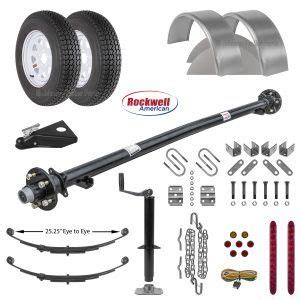 utility trailer parts kits  rockwell american trailer axles trailer ramps trailer axles