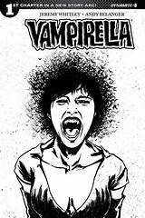 Dynamite Vampirella Vol sketch template