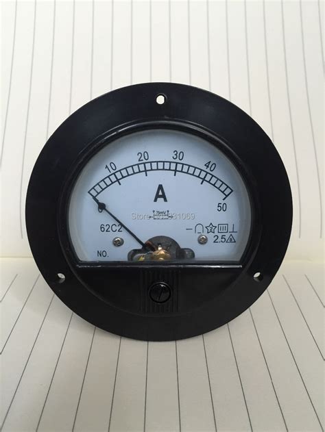 pcs  dc    analog amp panel meter current ammeter brand   current meters