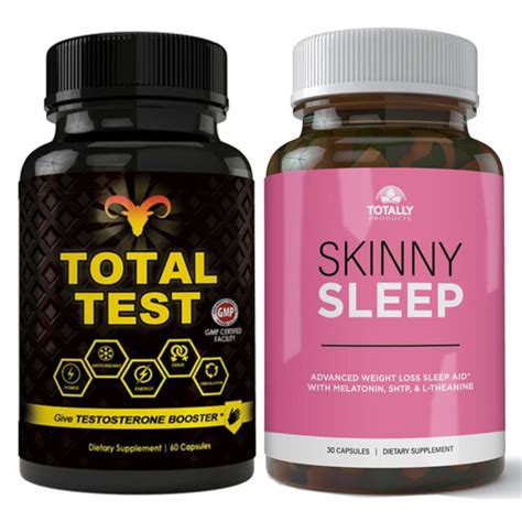 Male Stamina Testosterone Booster Pills Skinny Sleep Fat Burn Caps Free