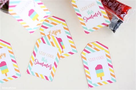 printable summer gift tags printable crush