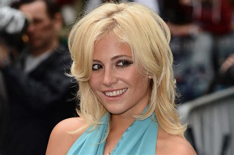 pixie lott lets her hair down at ascot daily star