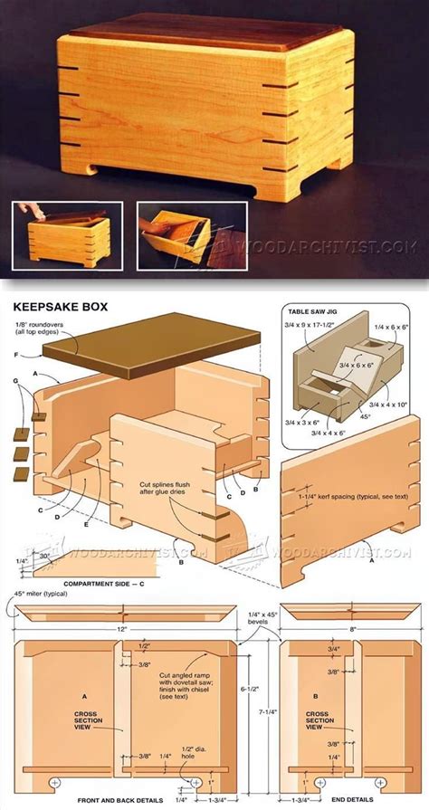 simple wood box plans woodworking