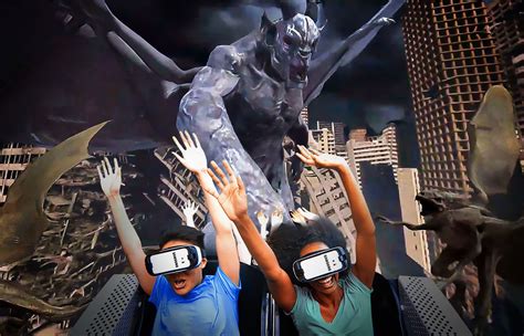 Six Flags Adds A Gaming Twist To Its Vr Roller Coasters Six Flags First
