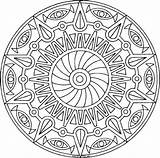 Coloring Pages Awesome Cool Color Designs Sheets Adults Printable Teens Kids Patterns Adult Print Colouring Mandala Advanced Aztec Templates Relaxing sketch template