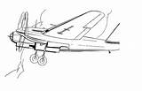 Aircraft Bomber Coloring Military Go Drawings Print Next Back sketch template