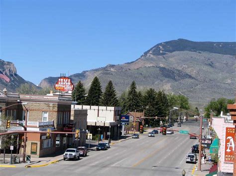 cody wy downtown cody photo picture image wyoming  city datacom