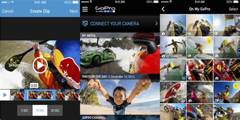 gopro app  iphone ipad  smart editing feature  create