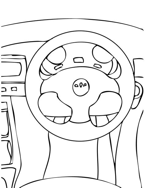 car steering wheel drawing  getdrawings