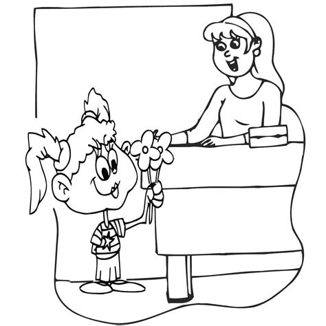 teacher coloring pages  coloring pages  kids
