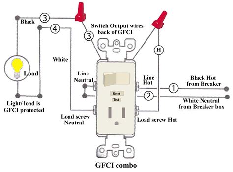 gfci wiring diagrams
