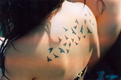 Back Bird Girl Tattoo Image 458386 On