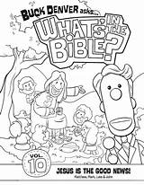 Coloring Bible Cover Pages Buck Denver Volume Whatsinthebible Book Friends Asks Dvd Kids Printable Creation Colouring Whats Sheets Activity sketch template