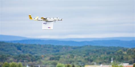 wing  drone delivery fedexjpg wing launches  drone air delivery service