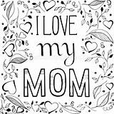 Coloring Coloringpages Number Mothersday Coloringbook Getcoloringpages Zszywka sketch template