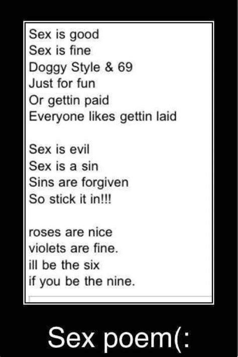 haha yep sex poem funny pinterest