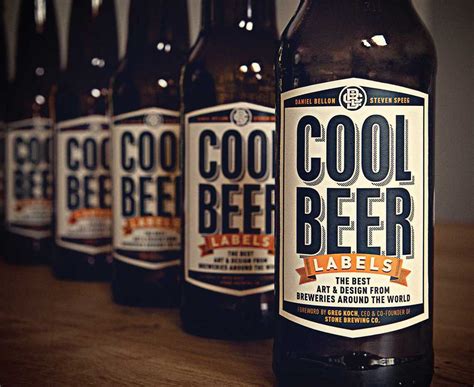 cool beer labels  daniel bellon book read