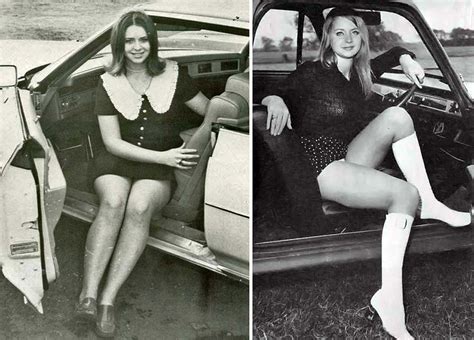 vintage photos of ladies stepping out from the driver s