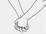 Holding Hands Drawing People Draw Couple Two Drawings Paintingvalley Ways Wikihow sketch template