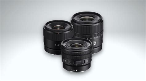 sony introduces   aps  lenses newsshooter