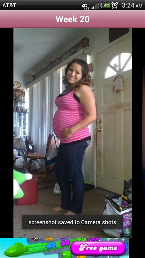 20 Weeks Pregnant Belly 1 2 Way There Embarazo Semana A Semana