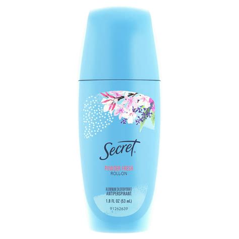 secret roll  antiperspirant  deodorant powder fresh  fl oz