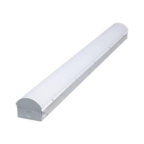 ceiling strip led light fixture  feet long   lumens  neutral white