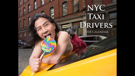 nyc taxi drivers pose for a sexy calendar and it s hilarious