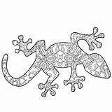Animals Coloring Calm Pages Adult Lizard Volume Three Series Vuxna Book För Färglägg Pokémon Charmander Tagged Print Målarbild sketch template