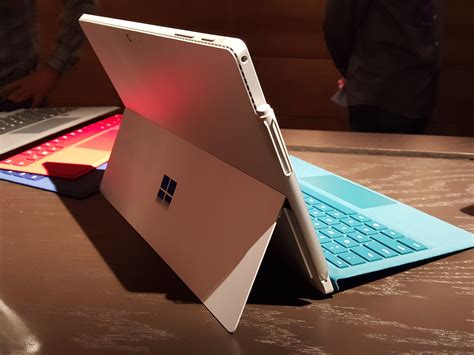 hands  microsofts surface pro  outdoes    power