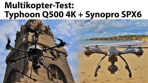 multikopter test yuneec typhoon    synosystems synopro spx  youtube
