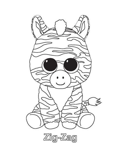 beanie boo coloring pages birthday ideas pinterest coloring