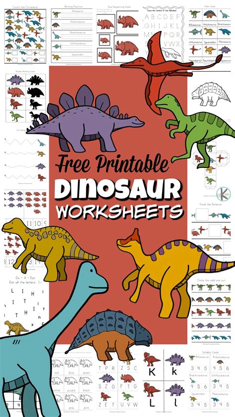 printables dinosaur worksheets  printable dinosaur