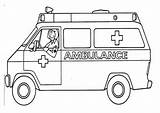 Ambulance Coloring Pages Printable Color Preschool Clipart Colouring Sheets Kids Print Transportation Da Driver Truck Patients Super Drawing Activities Paramedic sketch template