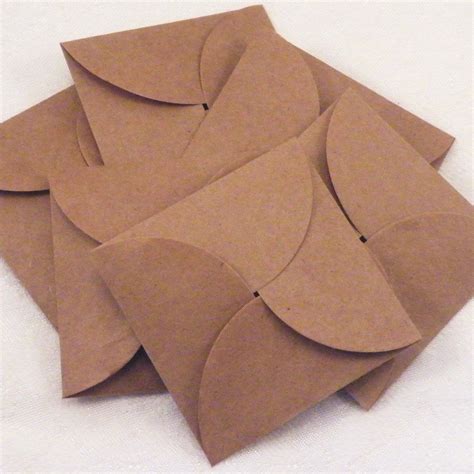petal fold kraft envelope square envelopes craft paper wrapping paper envelopes