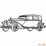 Rolls Royce Cars Phantom 1933 Retro Draw Drawdoo Webmaster автором обновлено July sketch template