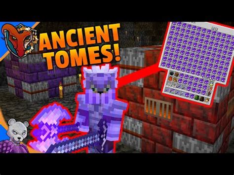 ancient tomes  dragonsteel armor  weapons dragonforge smp youtube