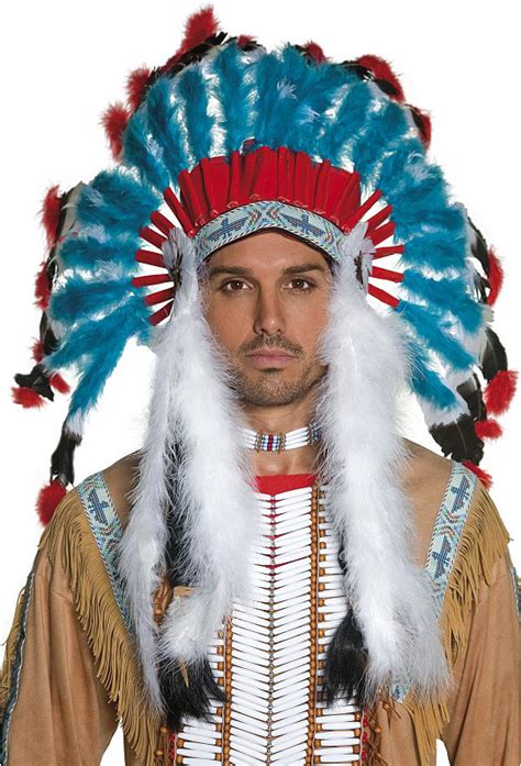 Costumes Reenactment Theater Native American Indian Headdress Costume