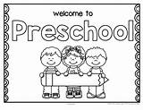 Preschool Welcome Coloring School Pages Back Kindergarten Activities Poster Worksheets Printable Theme Printables Child Kidsparkz Write First Color Pencil Themes sketch template