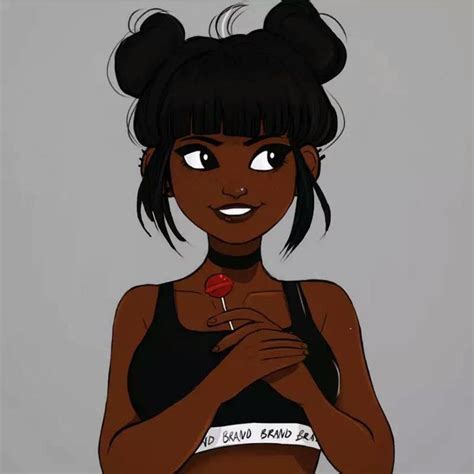 Cute Cartoon Black Cute Black Girl Drawings Wallpapers Termshield