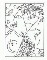 Coloring Pages Matisse Famous Henri Chagall Marc Printable Painting Paintings Sheets Kids Arte Book Artwork Para Colouring Picasso Color Artist sketch template